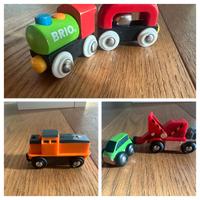Trenini BRIO magnetici - 3 modelli