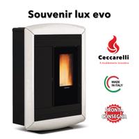 STUFA A PELLET NORDICA SOUVENIR LUXEVO CANALIZZATA