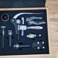 Set per vino 9 pezzi in scatola legno