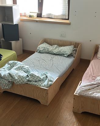 Lettino montessoriano 160x80