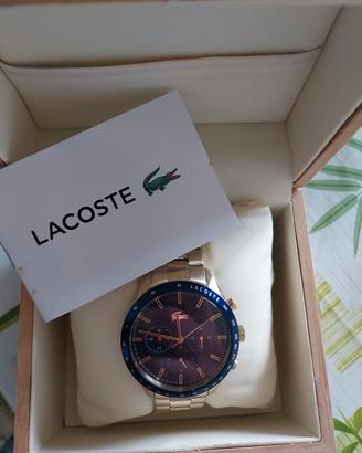 Orologio Lacoste cronografo quarzo inusato full se