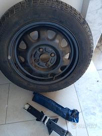 ruota nuova completa di crik 