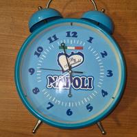 Orologio sveglia Napoli a lancette tavolo parete