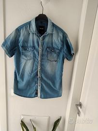 Camicia denim uomo Time zone Taglia M ottime