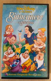 Videocassetta VHS Biancaneve e i 7 nani