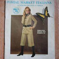 Catalogo moda Postalmarket n.22 del 1971