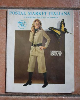 Catalogo moda Postalmarket n.22 del 1971