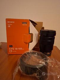 obiettivo sony E PZ 18-105 mm F4 GOSS