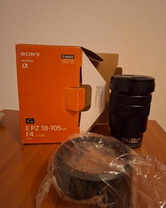 obiettivo sony E PZ 18-105 mm F4 GOSS