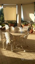 tavolo in ferro battuto a mano