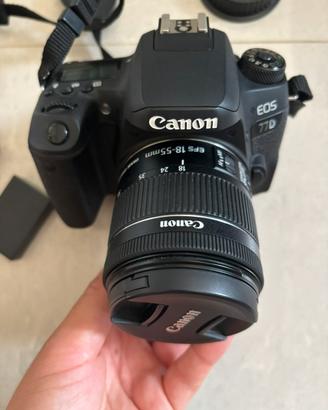 Canon EOS 77D + Obiettivo 18-55mm – PARI AL NUOVO!