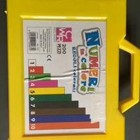 Valigetta regoli colorati