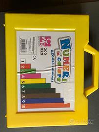 Valigetta regoli colorati