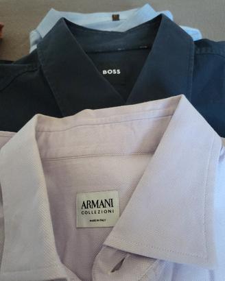 camicie uomo Armani, Boss, Nazareno Ga brielli, 