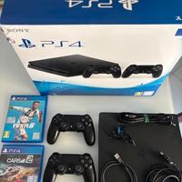 PS4 Slim 1TB + 2 Joypad + 2 giochi