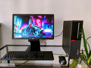 POSTAZIONE PC I5 8/16GB SSD MONITOR 22" FULL HD