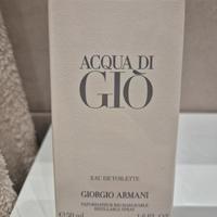 profumo Armani Acqua di Giò incartato 