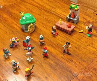 Schleich lotto 11 personaggi Puffi, Gargamella