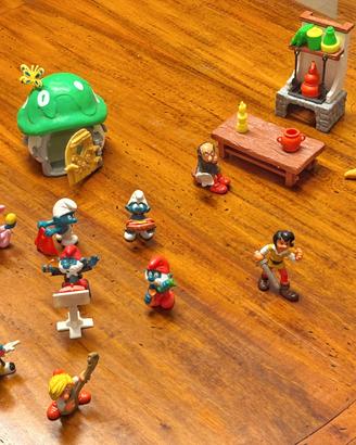 Schleich lotto 11 personaggi Puffi, Gargamella