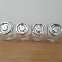 Lotto 4 vasi vetro caremelle vintage