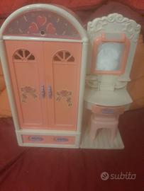 Armadio Gioco Barbie Vintage