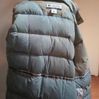 Giaccone vera piuma Columbia Tg M caldissimo