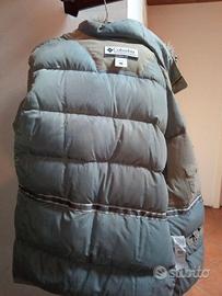 Giaccone vera piuma Columbia Tg M caldissimo