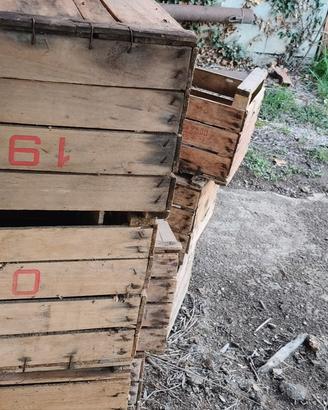 Cassette in legno usate