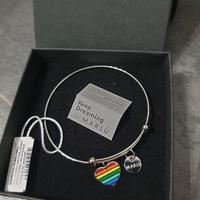 bracciale donna MARLÙ cuore arcobaleno