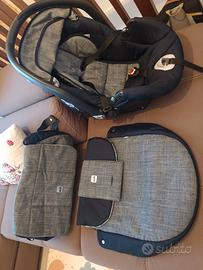 trio Cam Fluido grigio e blu scuro 
