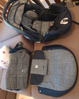 trio Cam Fluido grigio e blu scuro 