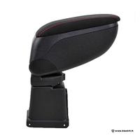 Bracciolo Fiat 500 o 595 Abarth alcantara -rosse