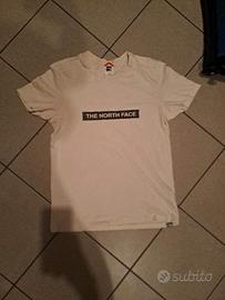 Maglietta The North Face Bianca/Crema Uomo - Tagli