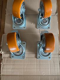 Ruote per carrello 125mm