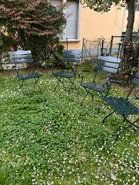 Sedie pieghevoli provenzali