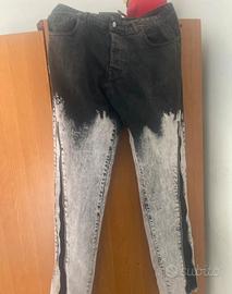 jeans cin cerniere laterali