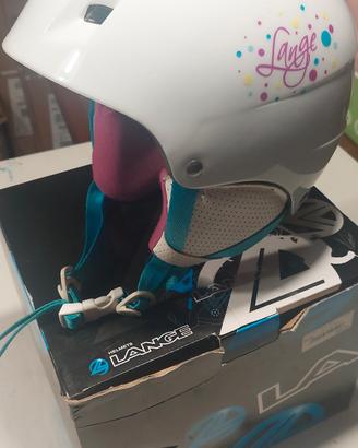 Casco sci Lange bambina