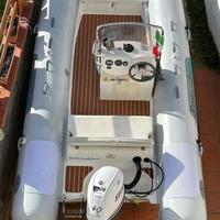 Gommone + motore + carrello