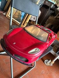 Modellino ferrari f430 spider rossa-grande scala