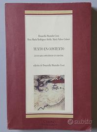 TEXTO EN CONTEXTO LENGUAJES ESPECIFICOS EN ESPANOL