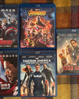 Serie Marvel, alcuni titoli della fase 1 in bluray