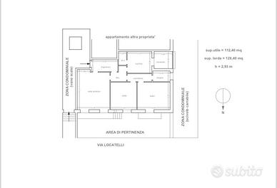 Appartamento 100mq giardino e grande box casale BR