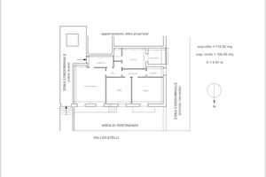 Appartamento 100mq giardino e grande box casale BR