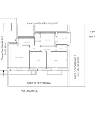 Appartamento 100mq giardino e grande box casale BR