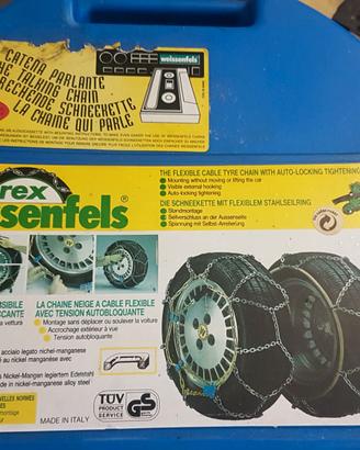 Catene nuove auto weissenfels senza muovere auto