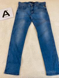 Jeans Replay W33 L32 coloro blu jean chiaro