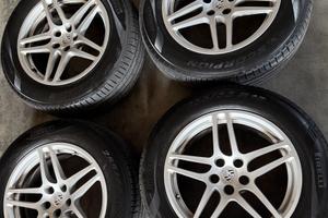 kit completo porsche macan 235/60 255/55 r18 lt497