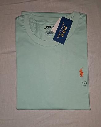 T-shirt Polo Ralph Lauren nuova M Colore Turchese
