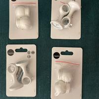 Kit per 2 bastoni tenda bianco, diametro 20 mm