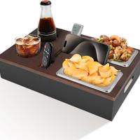 Vassoio per divano, aperitivo organizer vino snack